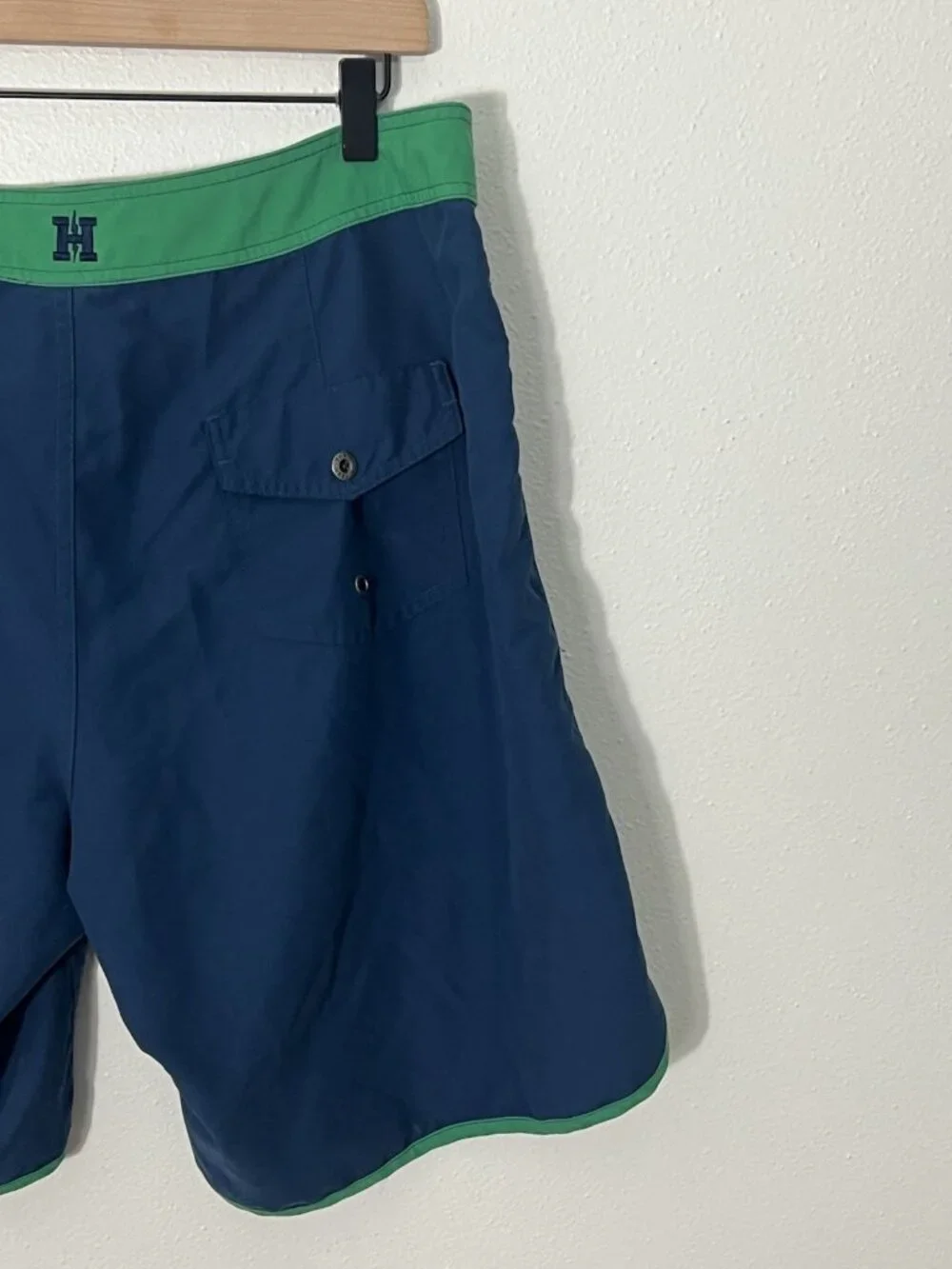 Howler Brothers Bruja Boardshorts Size 35 Blue Green